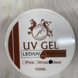 JL Clear Modeling Builder UV/LED Gel (100ml) - Ideal for Sculpting!